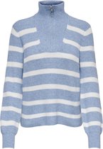 Only Trui Onlcoco L/s Zip Pullover Ex Knt 15250490 Allure/w. Cloud D Dames Maat - M