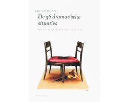 Omslag van De schrijfbibliotheek - De 36 dramatische situaties