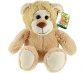 Soft Touch Knuffelleeuw Zittend Bruin 21 Cm