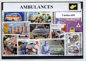 Ambulances – Luxe postzegel pakket (A6 formaat) : collectie van verschillende postzegels van Ambulances – kan als ansichtkaart in een A6 envelop - authentiek cadeau - kado - geschenk - kaart - ziekenwagen - ziekenauto - ziekenhuis - sirene