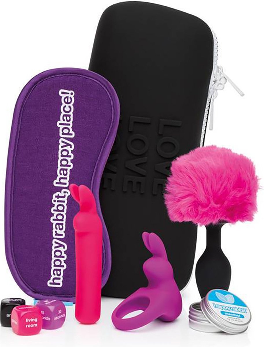 Goedkoopste Happy Rabbit - Couples Pleasure Kit (7 Stuks