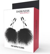 DARKNESS SENSATIONS | Darkness Fur Nipple Clams