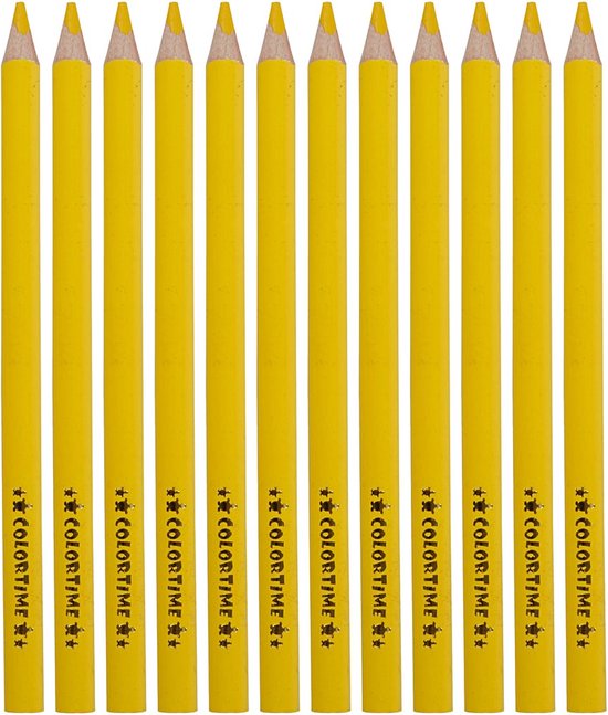Crayon De Cire Colortime, L : 10 Cm, ép. 11 Mm, Ass. De Couleurs 48pieces 1 Pq Crayon De Cire Colortime, L : 10 Cm, ép. 11 Mm, Ass. De Couleurs 48pieces 1 Pq