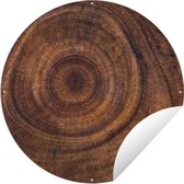 Tuincirkel Cirkel - Hout - Ringen - 60x60 cm - Ronde Tuinposter - Buiten