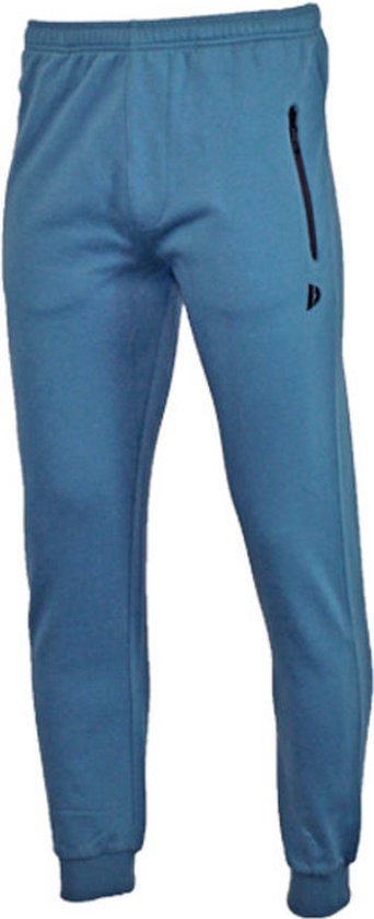 Donnay Joggingbroek met elastiek Joey - Sportbroek - Junior - Vintage blue - maat 164