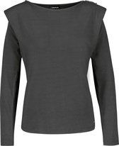 TAIFUN Dames Longsleeve met schoudervulling