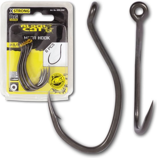 Black Cat Ghost Gripper Haken DG coating - , Ihr Ausstatter für Ihr Hobby ,Großes