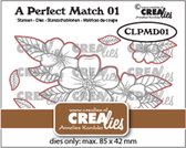 A perfect match 01 - Bloemen boeket A - 85x42mm