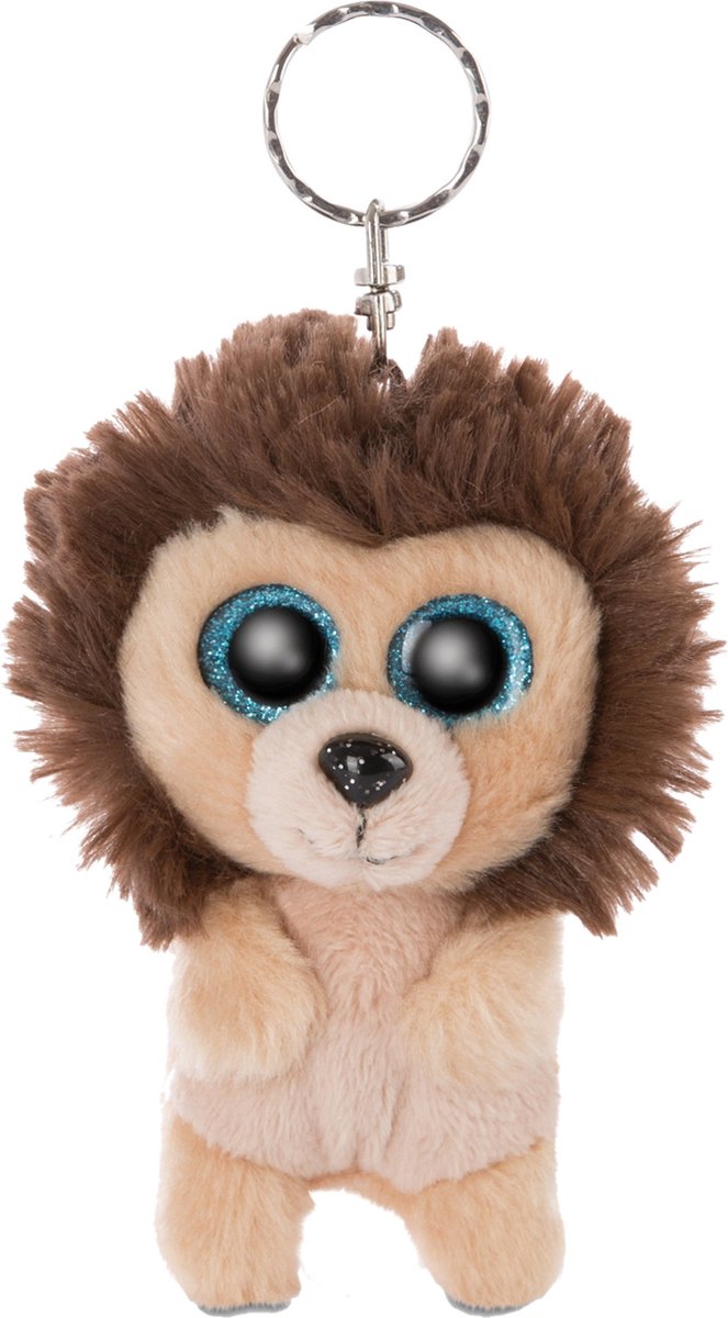Nici Sleutelhanger Lion Cliff 9 Cm Polyester Beige/bruin