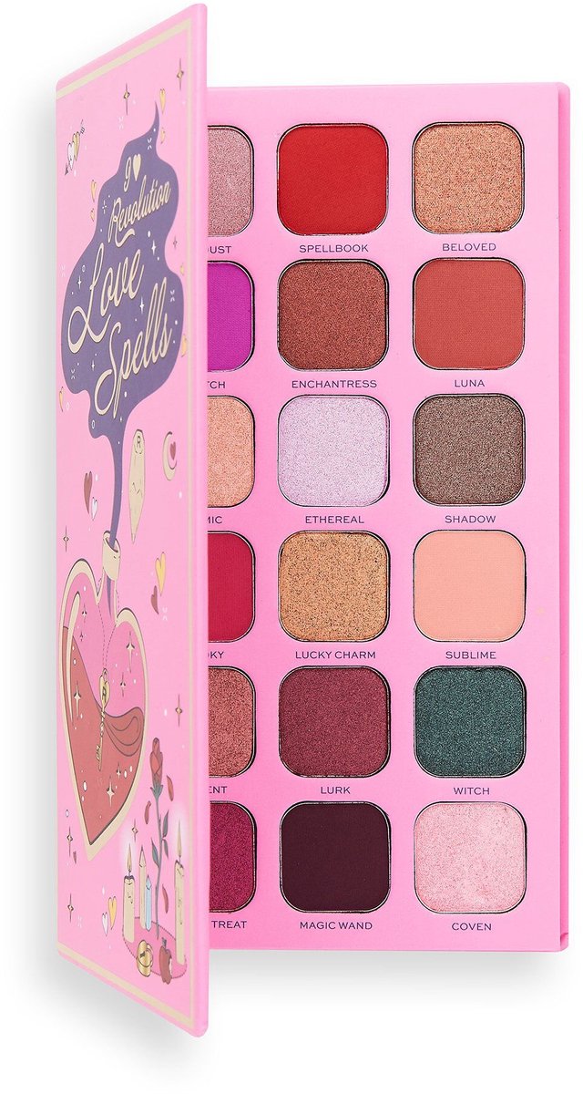 Makeup Revolution Oogschaduw Palette - Love Spells