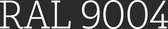 RAL 9004 Signal Black - matte lakverf Mia Colore