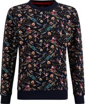 WE Fashion Jongens sweater met kerstdessin