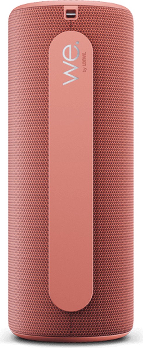 We. by Loewe HEAR 1 - Draagbare Bluetooth Speaker - Koraalrood - 40 Watt - 14u afspeeltijd