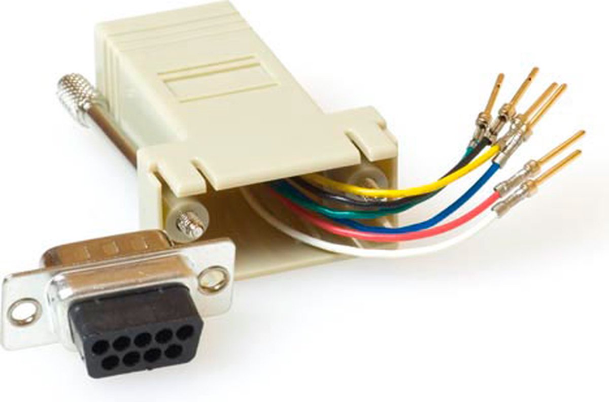 ECO - RJ45 naar sub-D 9 polig - Grijs