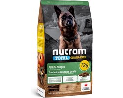 Nutram hondenvoer Graanvrij Lam & Peulvruchten T26 11,4 kg - Hond