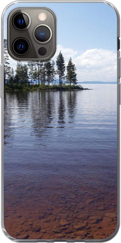 iPhone 13 Pro hoesje - Zomer - Meer - - Siliconen Telefoonhoesje | bol.com