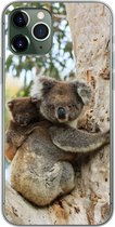 Geschikt voor iPhone 11 Pro hoesje - Koala's - Kind - Boom - Kinderen - Jongens - Meiden - Siliconen Telefoonhoesje