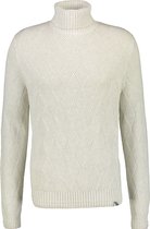 Lerros Lange mouw Trui - 21N5762 112 CREAM WHITE MEL (Maat: L)