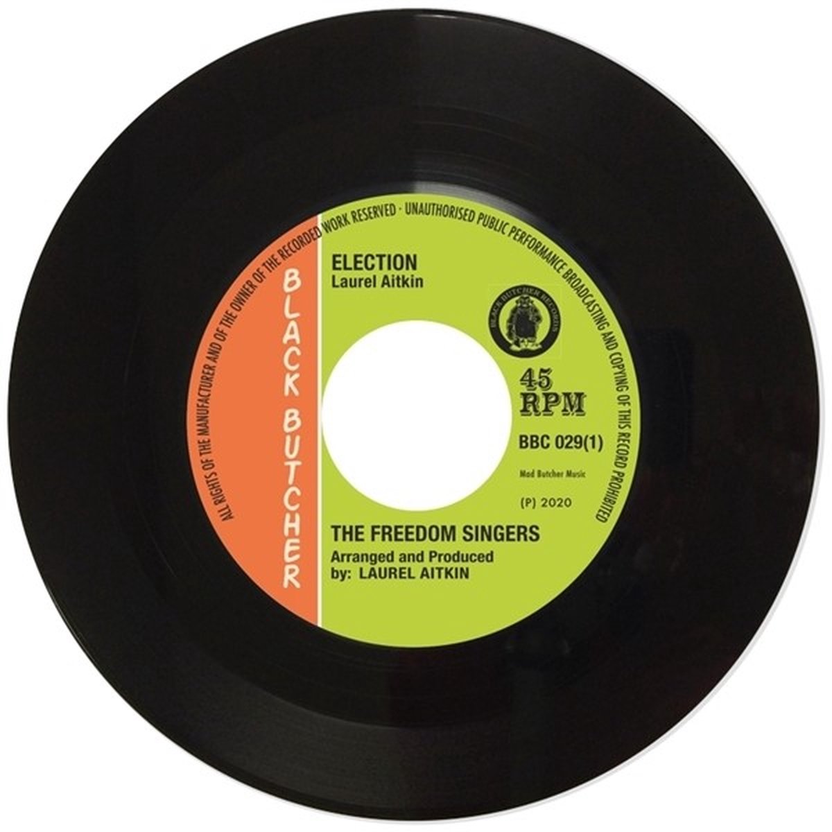 Freedom Singers & Flece & The Live Shocks - Election/Tomorrow's World (7" Single)