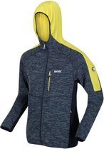 De Regatta Cadford II fleecejas - outdoortrui - heren - stretch - met gebreid effect - Marine