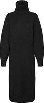 VERO MODA  Villa Ls Cowlneck Dress ZWART L