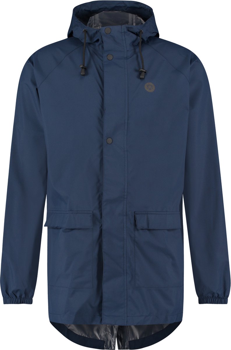 GO Parka Regenjas Essential Dames & Heren Blauw