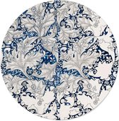 Walljar - William Morris - Wallflower - Muurdecoratie - Forex wandcirkel