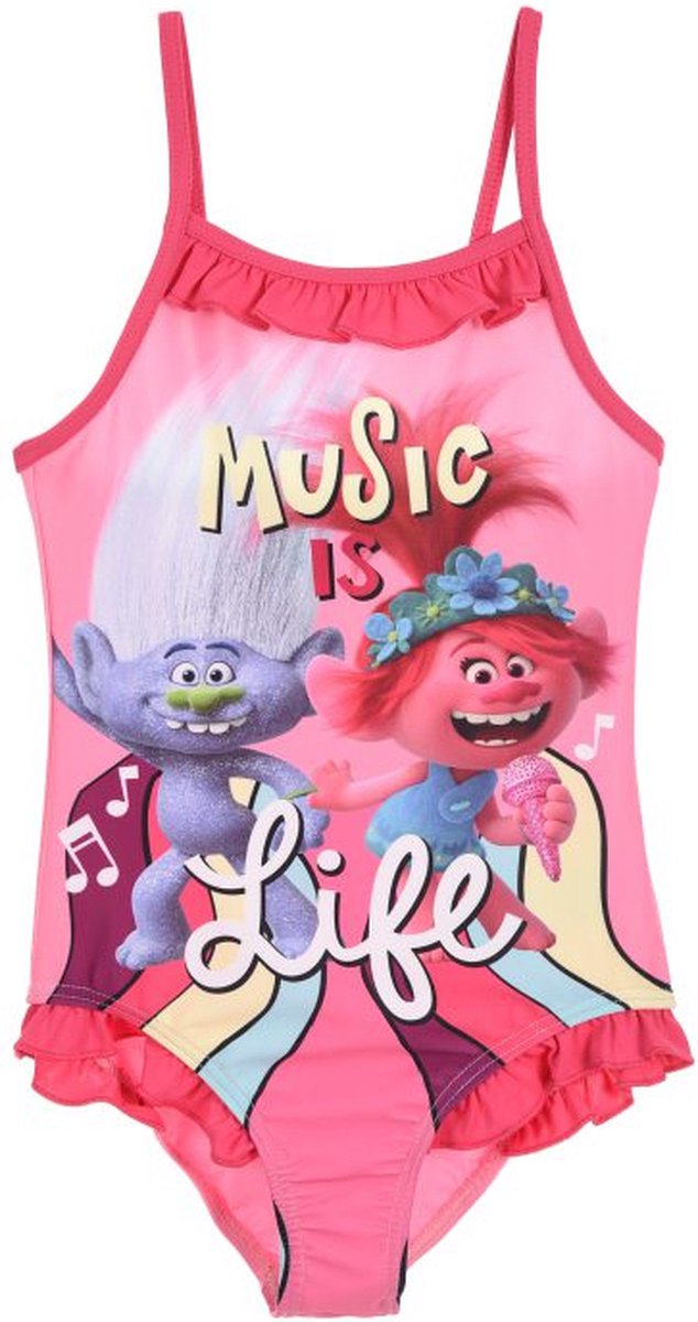 Trolls Badpak - Music is Life - Fuchsia - 110