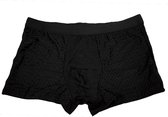 Boxershorts heren | Spandex / bamboevezel | ademend | zwart | XL