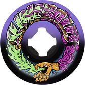 Santa Cruz 53mm Greetings Speed Balls 97A skateboardwielen purple black