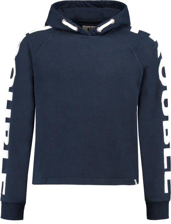 Garcia Meisjes Hoodie - dark moon - Maat 176 | bol.com