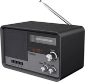 NOVEEN - PR950 Draagbare Radio - Multifunctionele Radio - USB/microSD/AUX-ingang – Bluetooth - Ingebouwde 3.7V 2200mAh Batterij - Zwart