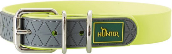 Hunter Hondenhalsband convenience neon geel 50 cm