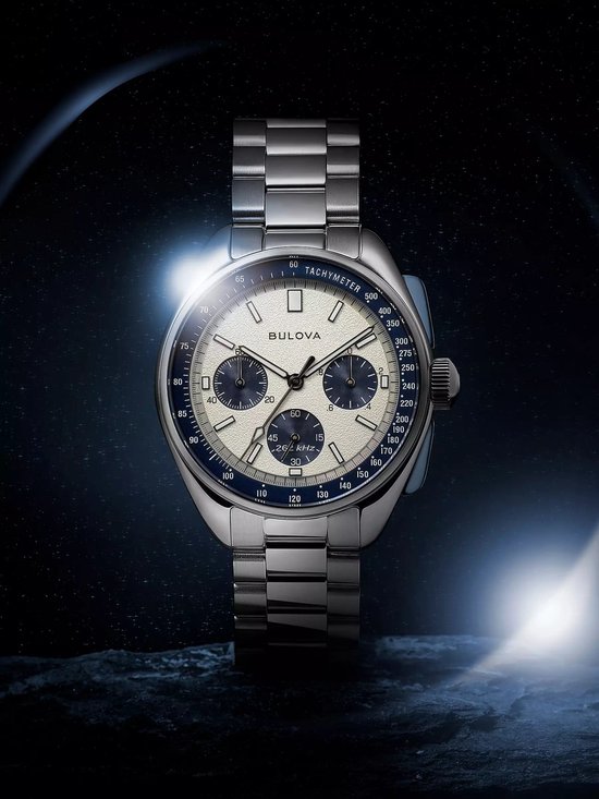 BULOVA Lunar Pilot horloge - Staal - Zilverkleurig - Ø 43 mm - 98K112 | bol