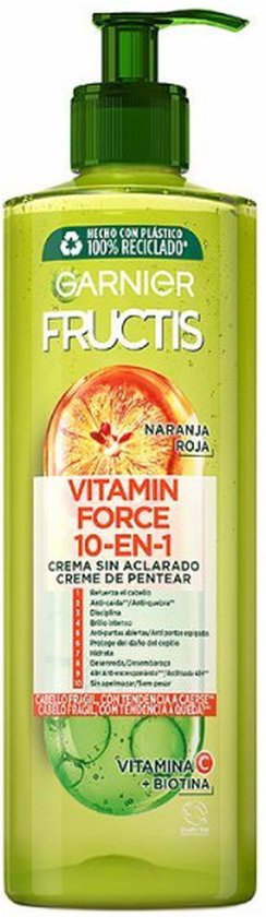 Niet-zuiverende Conditioner Garnier Fructis Vitamin Force Anti-val (400 ml)