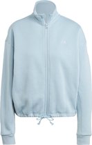 adidas Sportswear ALL SZN Fleece Sportjack - Dames - Blauw- XS