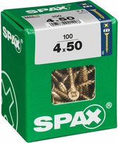 Box of screws SPAX Wood screw Flat head (4 x 50 mm) (40 x 50 mm)