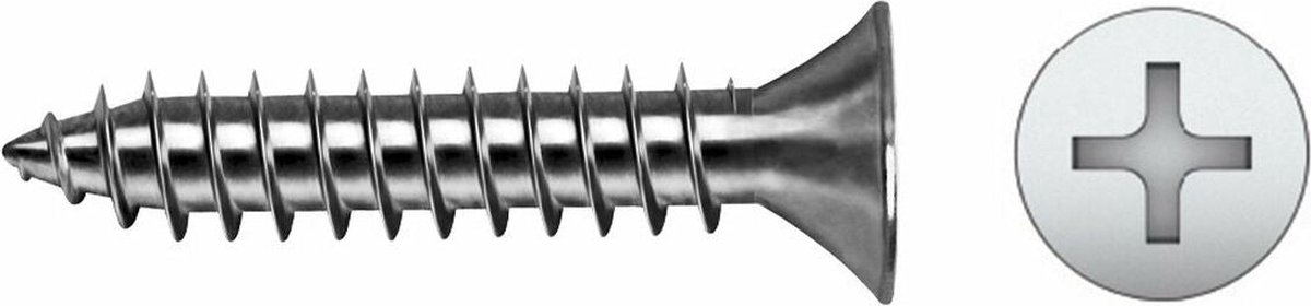 Schroefdoos CELO 4,8 x 16 mm Verzinken (250 Stuks)