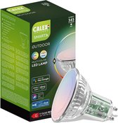 Bol.com Calex Smart Outdoor Smart LED Lamp - GU10 - Slimme Bluetooth Mesh Bulb - RGB en Warm Wit Licht - 4.9W aanbieding