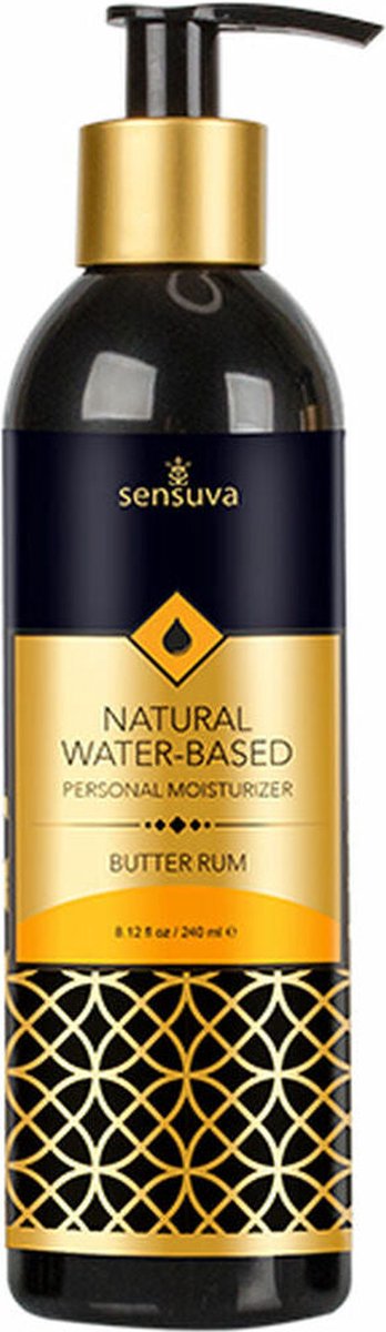Goedkoopste Sensuva - Natural Waterbasis Glijmiddel Boter Rum 240 ml