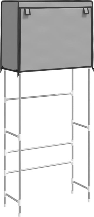 Opbergrek Boven de Wasmachine - Toilet WC Opbergplank - 3-Laags