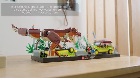 LEGO Jurassic World 76956 T-Rex ontsnapping | bol