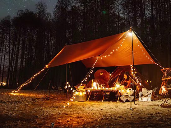Bâche imperméable tente ombre ultra-léger Jardin auvent camping en Plein  air hamac
