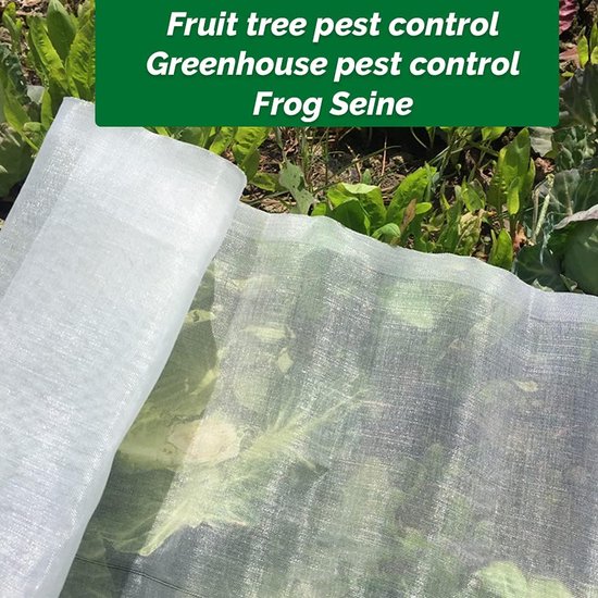 Tuin moestuin insecten gaas vogel bescherm net vogelgaas