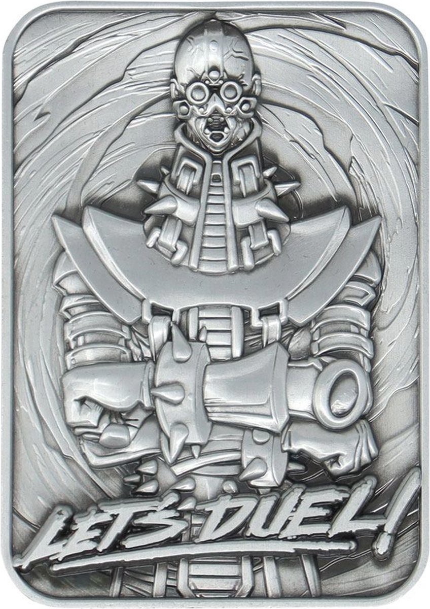 FaNaTtik YuGiOh! - Replica Card Jinzo Limited Edition Replica - Zilverkleurig
