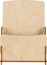 Folderhouder A5 staand „Nerine” │ houten folderdisplay