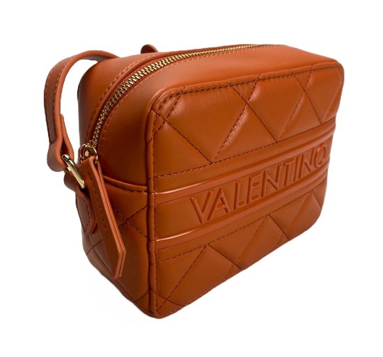 Sac à Épaule Valentino Song Camera Bag - Arancio (Orange) - 100% Polyuréthane - Neuf Avec Étiquettes