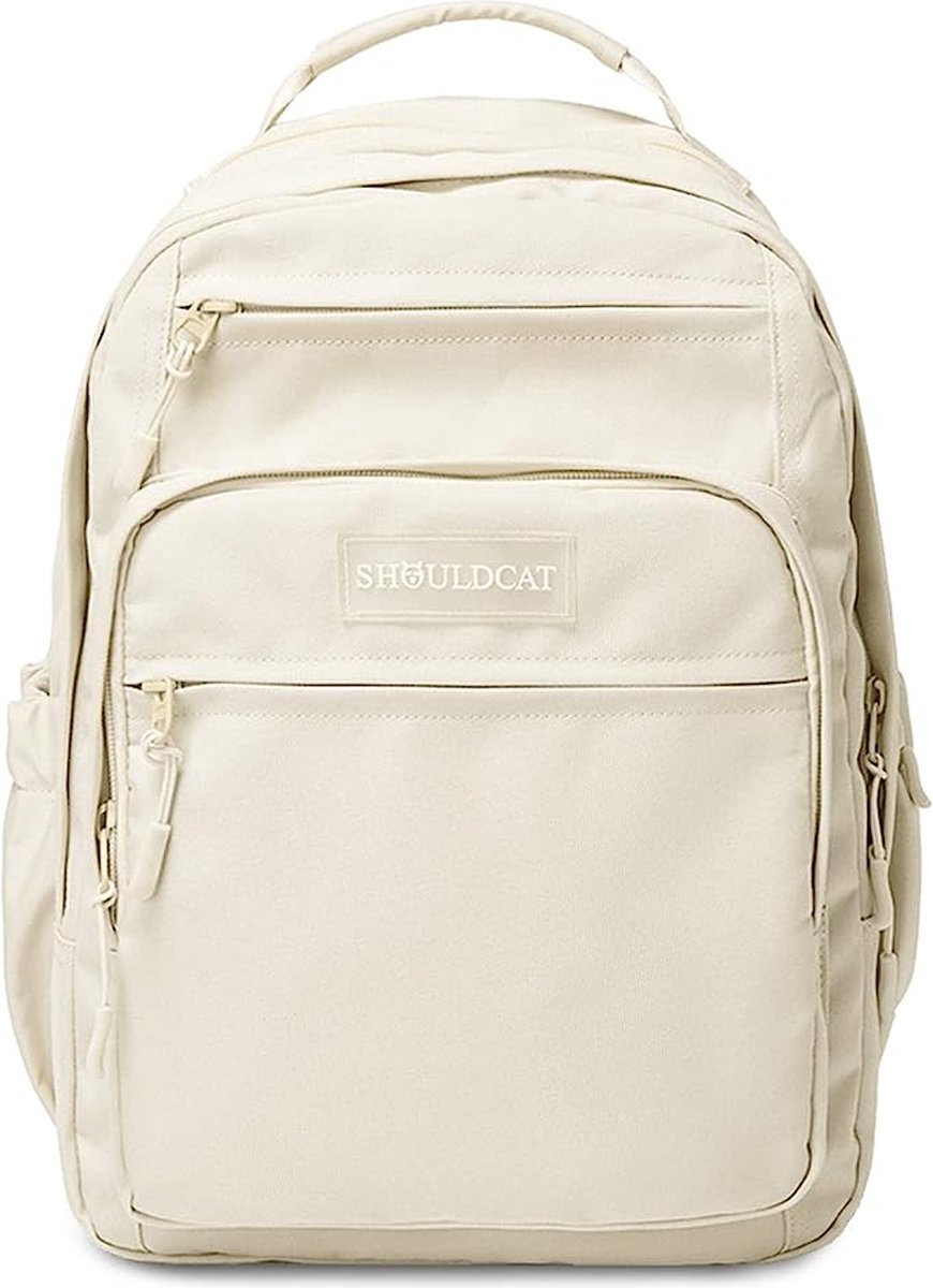 Schooltas | Veran Rugtas Rugzak 25 Liter 15,6 Laptopvak Boekentas Vintage Laptop School Boekentas