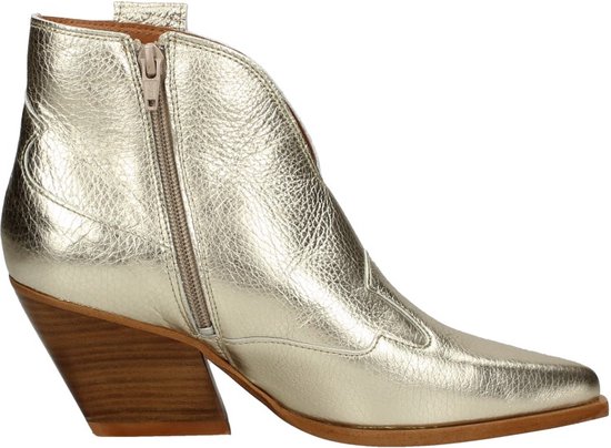 Red-Rag 75006 Enkellaarsjes - Enkelboots met rits - Dames - Goud - Maat 37