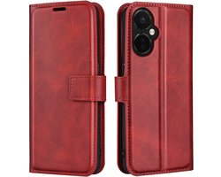 Coverup Hoesje - Geschikt voor OnePlus Nord CE 3 Lite 5G Hoesje - Coverup Deluxe Book Case - Rood
